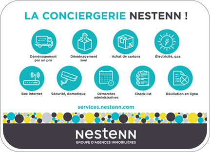 NOUVEAU : La conciergerie NESTENN vous accompagne dans votre projet immobilier