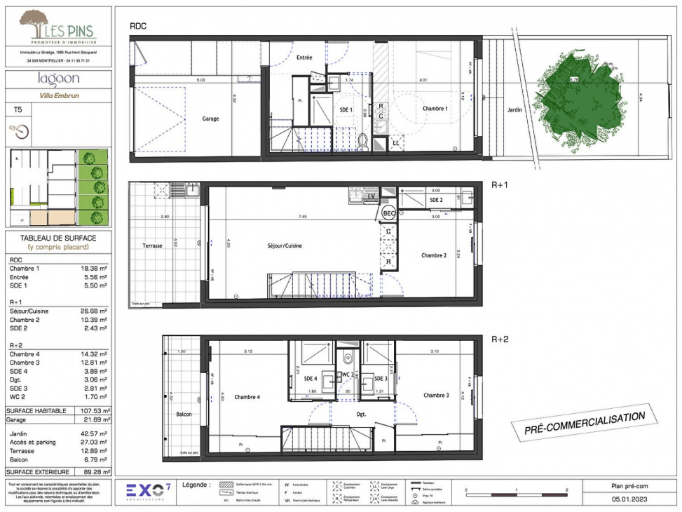 MARINAS AGENCE, VENTE Villas, réf : 2013 / 720165