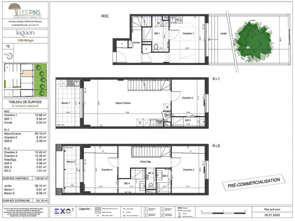 MARINAS AGENCE, VENTE Villas, réf : 2013 / 720166